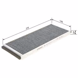 Filtre d'habitacle (filtre à pollen) BOSCH 1 987 432 317 - Vue supplémentaire 7