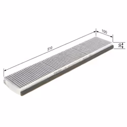 Filtre d'habitacle (filtre à pollen) BOSCH 1 987 432 318 - Vue supplémentaire 7