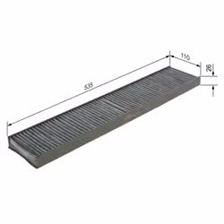 Filtre d'habitacle (filtre à pollen) BOSCH 1 987 432 328 - Vue supplémentaire 7