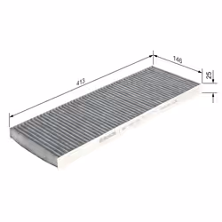 Filtre d'habitacle (filtre à pollen) BOSCH 1 987 432 330 - Vue supplémentaire 6