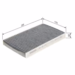 Filtre d'habitacle (filtre à pollen) BOSCH 1 987 432 379 - Vue supplémentaire 6