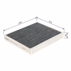 Filtre d'habitacle (filtre à pollen) BOSCH 1 987 432 411 - Vue supplémentaire 7