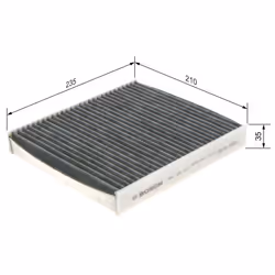 Filtre d'habitacle (filtre à pollen) BOSCH 1 987 432 413 - Vue supplémentaire 7