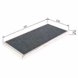 Filtre d'habitacle (filtre à pollen) BOSCH 1 987 432 425 - Vue supplémentaire 7