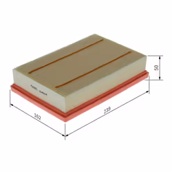 Filtre à air BOSCH F 026 400 675 - Vue supplémentaire 7