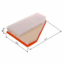 Filtre à air BOSCH F 026 400 656 - Vue supplémentaire 7