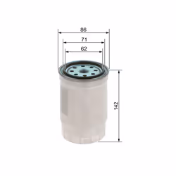 Filtre à carburant BOSCH 1 457 434 511 - Vue supplémentaire 7