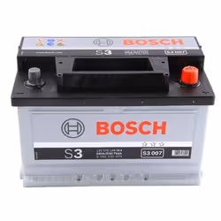 Bosch S3 007, 70 Ah, 12 V, 640 A, Voiture, Placé à droite, B13