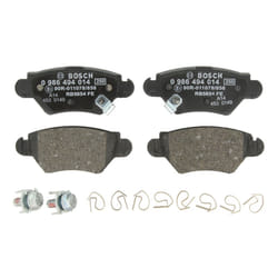 Jeu de plaquettes de frein BOSCH 0 986 494 014, arrière
