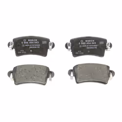 Jeu de plaquettes de frein BOSCH 0 986 494 043, arrière