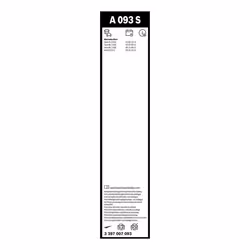 Balai d'essuie-glace BOSCH 3 397 007 093, Aerotwin A093S, 700+530mm, 2 pièce - Vue supplémentaire 8