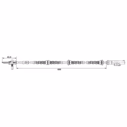 Capteur, vitesse de roue BOSCH 0 265 008 005 - Vue supplémentaire 6