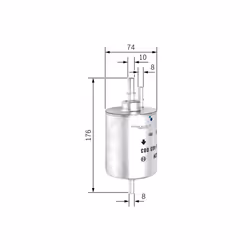 Filtre à carburant BOSCH F 026 403 003 - Vue supplémentaire 6