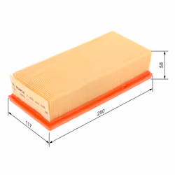 Filtre à air BOSCH F 026 400 006 - Vue supplémentaire 6