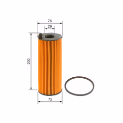 Filtre à huile BOSCH F 026 407 002 - Vue supplémentaire 7