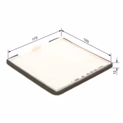 Filtre d'habitacle (filtre à pollen) BOSCH 1 987 432 164 - Vue supplémentaire 7