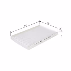 Filtre d'habitacle (filtre à pollen) BOSCH 1 987 432 183 - Vue supplémentaire 7
