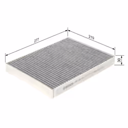 Filtre d'habitacle (filtre à pollen) BOSCH 1 987 432 431 - Vue supplémentaire 6