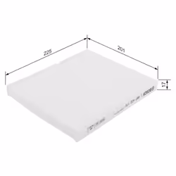Filtre d'habitacle (filtre à pollen) BOSCH 1 987 432 170 - Vue supplémentaire 7
