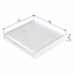 Filtre d'habitacle (filtre à pollen) BOSCH 1 987 432 173 - Vue supplémentaire 7