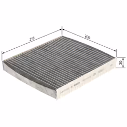 Filtre d'habitacle (filtre à pollen) BOSCH 1 987 432 433 - Vue supplémentaire 7