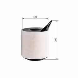 Filtre à air BOSCH F 026 400 018 - Vue supplémentaire 7