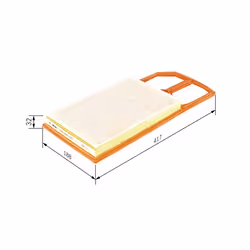 Filtre à air BOSCH F 026 400 019 - Vue supplémentaire 7