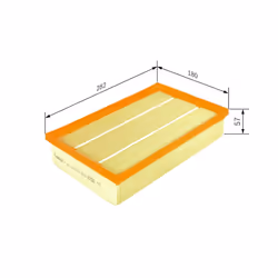 Filtre à air BOSCH F 026 400 033 - Vue supplémentaire 6