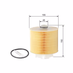 Filtre à air BOSCH F 026 400 028 - Vue supplémentaire 6