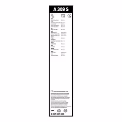 Balai d'essuie-glace BOSCH 3 397 007 309, Aerotwin A309S, 650+475mm, 2 pièce - Vue supplémentaire 7