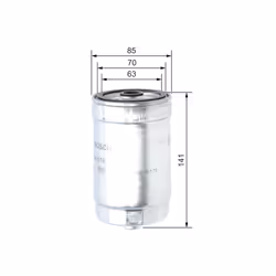 Filtre à carburant BOSCH 1 457 434 516 - Vue supplémentaire 7