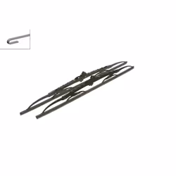 Balai d'essuie-glace BOSCH 3 397 010 252, Eco 554C, 550+500mm, Avant, 2 pièce - Vue supplémentaire 4