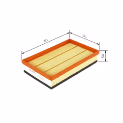 Filtre à air BOSCH F 026 400 041 - Vue supplémentaire 7