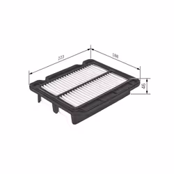 Filtre à air BOSCH F 026 400 043 - Vue supplémentaire 6