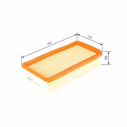Filtre à air BOSCH F 026 400 048 - Vue supplémentaire 6