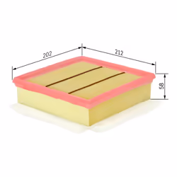 Filtre à air BOSCH F 026 400 049 - Vue supplémentaire 7