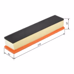 Filtre à air BOSCH F 026 400 051 - Vue supplémentaire 7