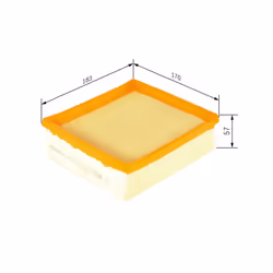 Filtre à air BOSCH F 026 400 056 - Vue supplémentaire 6