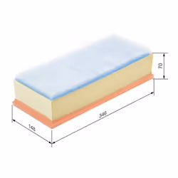 Filtre à air BOSCH F 026 400 058 - Vue supplémentaire 6
