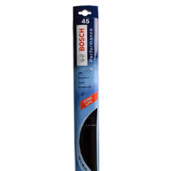 Bosch 2x Balais Megane N° 45 Twin, Balai d’essuie-glace, Noir, Métal, Caoutchouc, 306, Megane I, Xsara, Mondeo III, WEEE, CTP ...