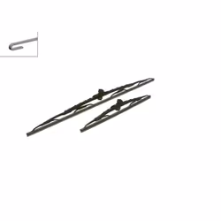 Balai d'essuie-glace BOSCH 3 397 010 270, Twin, 600+340mm, Avant, 2 pièce - Vue supplémentaire 4