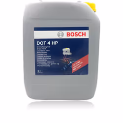 Le liquide de frein DOT 4 HP 5L BOSCH est un liquide de frein de grande marque reconnue, il est Compatible avec tous les syst ...