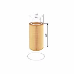 Filtre à huile BOSCH F 026 407 047
