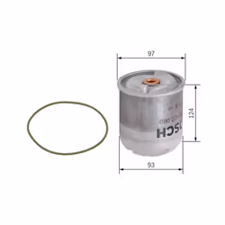 Filtre à huile BOSCH F 026 407 060