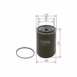Filtre à carburant BOSCH F 026 402 025 - Vue supplémentaire 5