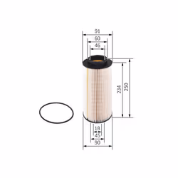Filtre à carburant BOSCH F 026 402 031 - Vue supplémentaire 7