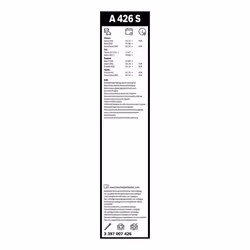 Balai d'essuie-glace BOSCH 3 397 007 426, Aerotwin A426S, 650+475mm, 2 pièce - Vue supplémentaire 7