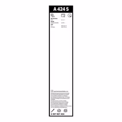 Balai d'essuie-glace BOSCH 3 397 007 424, Aerotwin A424S, 600+550mm, 2 pièce - Vue supplémentaire 7