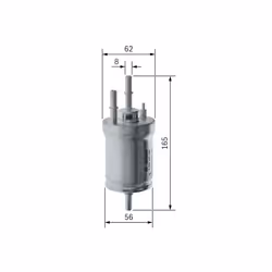 Filtre à carburant BOSCH F 026 403 006 - Vue supplémentaire 7