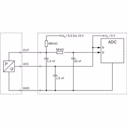 Capteur, pression de suralimentation BOSCH 0 281 002 996 - Vue supplémentaire 9